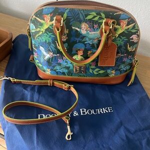 Disney Dooney and Bourke Peter Pan Satchel Purse